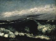 Gustave Courbet The Wave (La Vague) painting